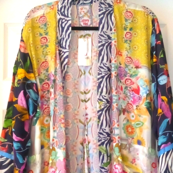 Johnny Was Other - Johnny Was Silk Kimono 👘